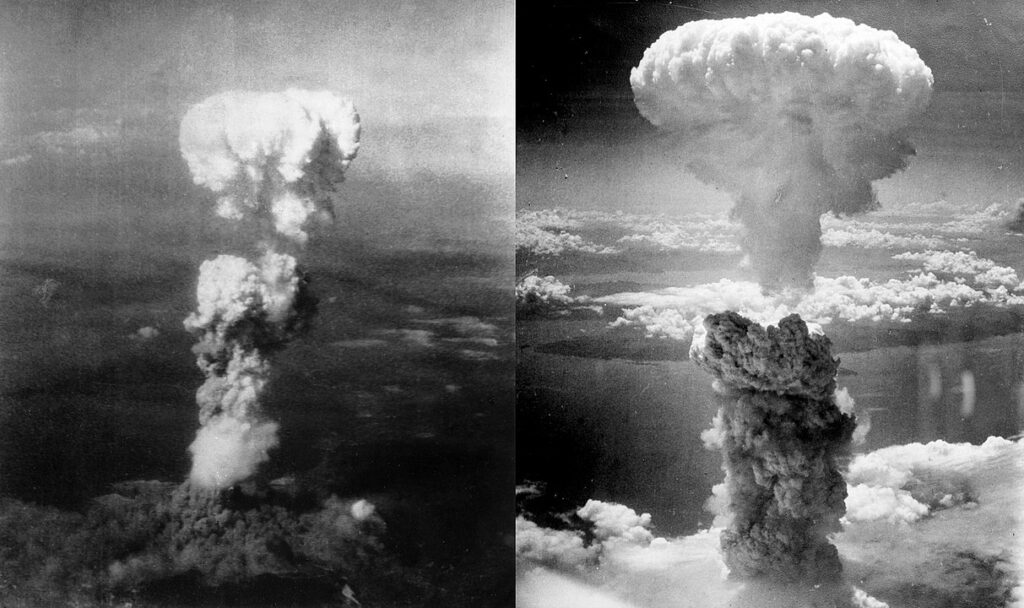 Explosiones atómicas en Hiroshima y Nagasaki