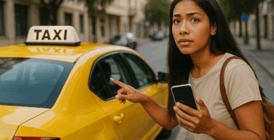 ¿Cómo Viajar Seguro en un Taxi?
