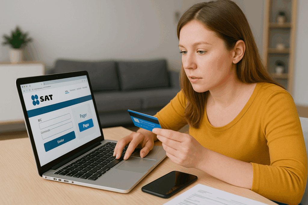 como pagar al sat en linea