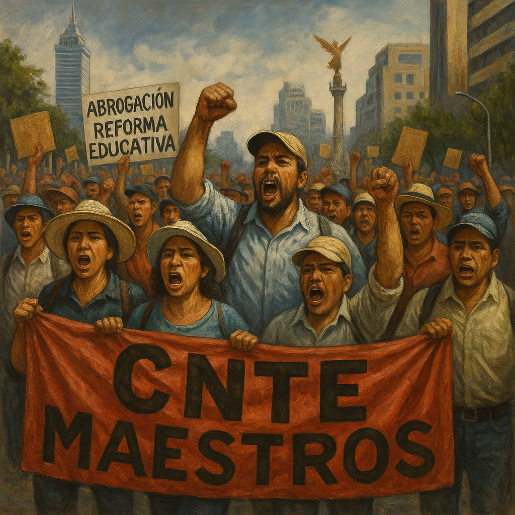 Marchas de la CNTE Hoy