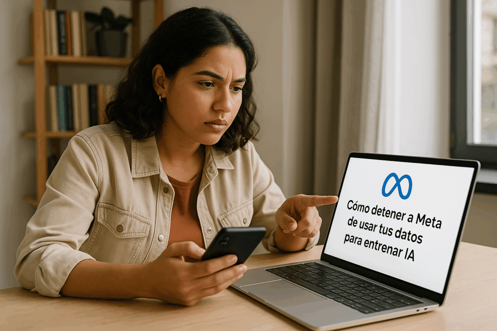 Evita que Meta use tus datos para entrenar su IA