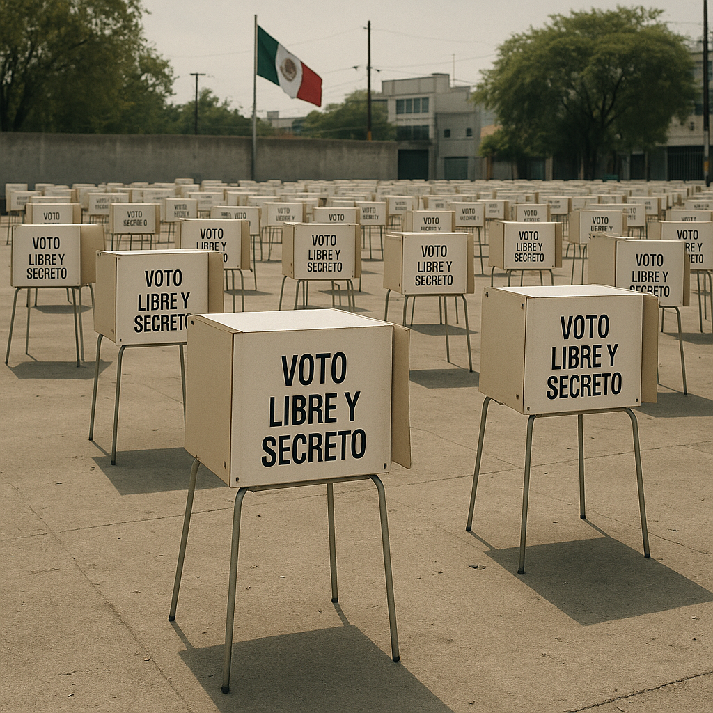 Baja participación en la Elección Judicial