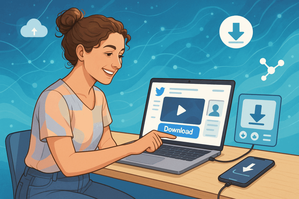 Cómo descargar videos de Twitter