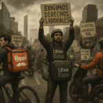 Conductores de Apps protestan en CDMX