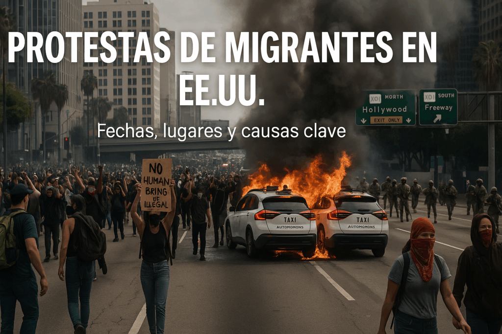 Protestas de Migrantes