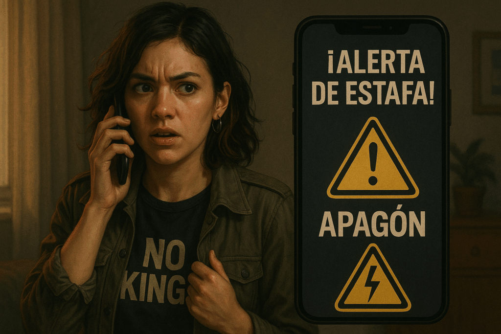 Estafa del apagón