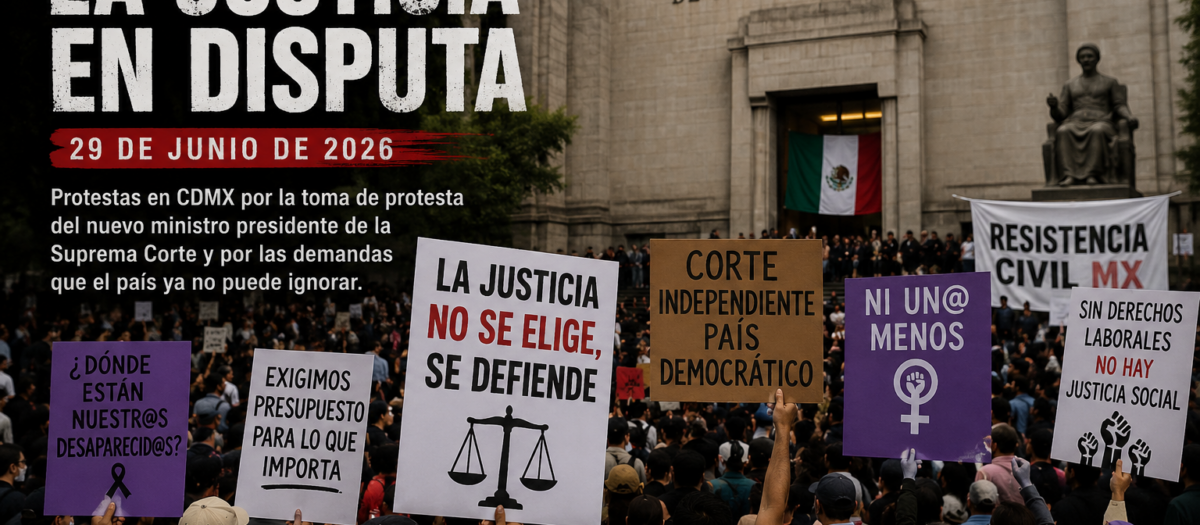 Protestas por la Suprema Corte
