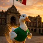 El Pato Merlin llega a Palacio Nacional