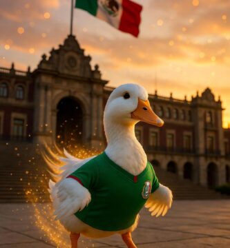 El Pato Merlin llega a Palacio Nacional