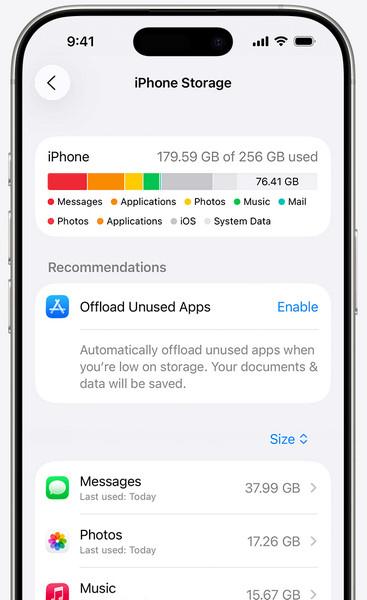 What Is Taking Up So Much Space on My iPhone?